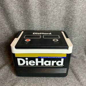 Vintage Igloo DieHard Die Hard Battery shape 6 Pack Cooler Lunch Box Ice Chest